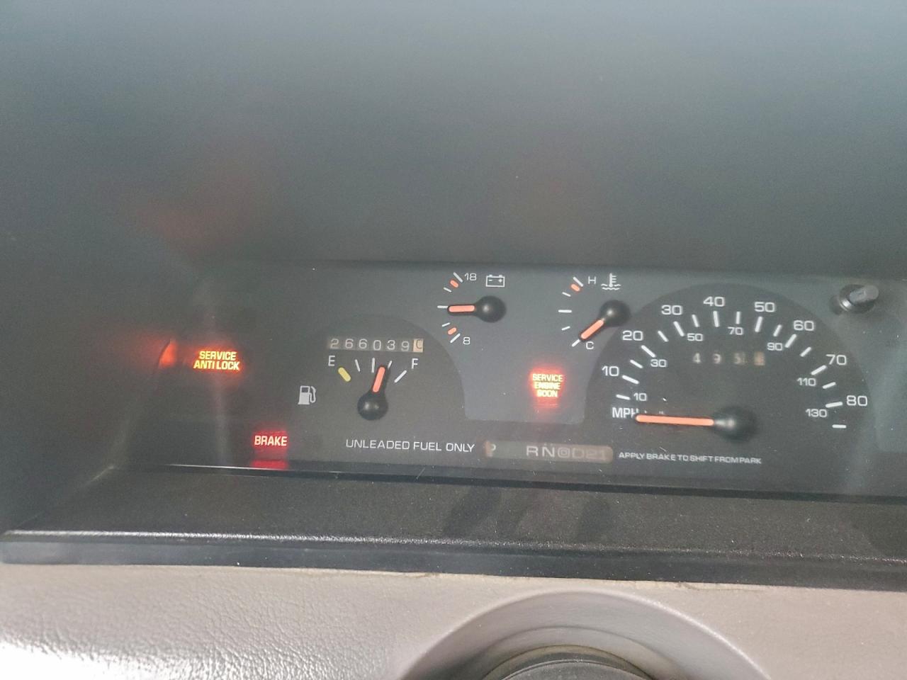 1996 Chevrolet Lumina Apv VIN: 1GNDU06E8TT125556 Lot: 95807475