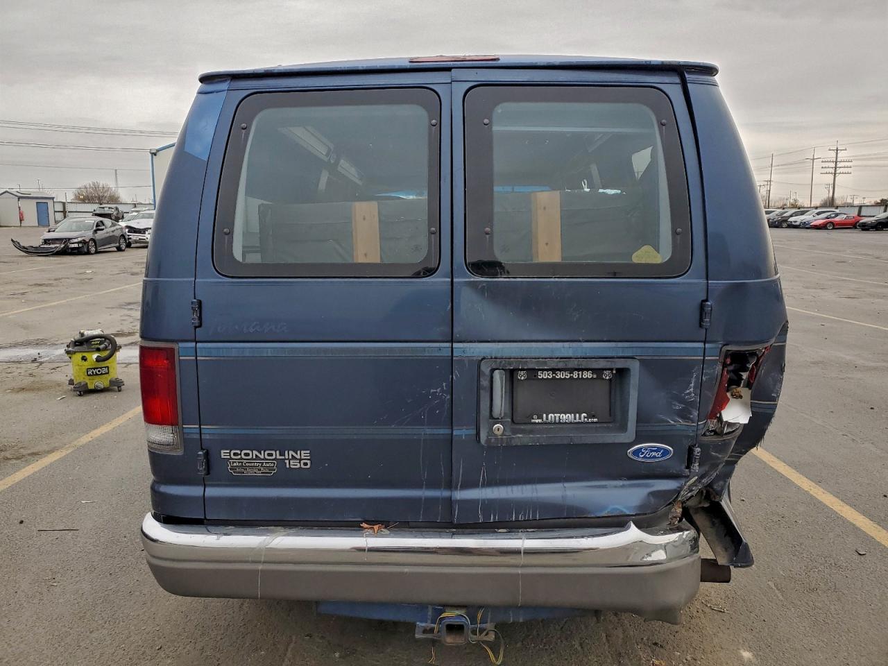 1996 Ford Econoline E150 Van VIN: 1FDEE14H0THB55467 Lot: 95128885