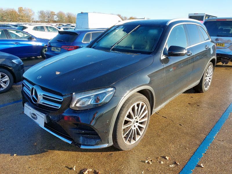 2018 MERCEDES-BENZ GLC GLC 250 4MATIC AMG LINE PREMIUM 5DR 9G-TRONIC for sale at Copart NEWBURY