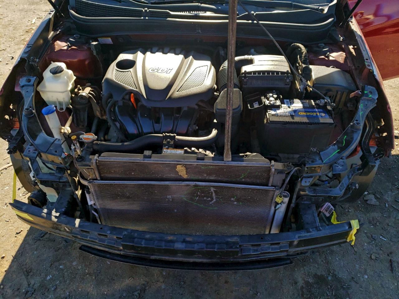 2013 Hyundai Sonata Gls VIN: 5NPEB4AC5DH537584 Lot: 94302155