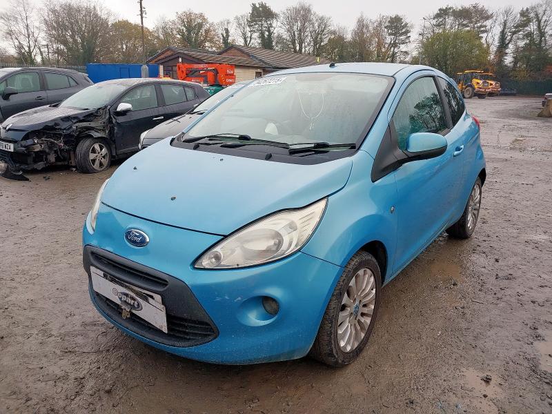 2009 FORD KA 1.2 ZETEC 3DR for sale at Copart WOLVERHAMPTON