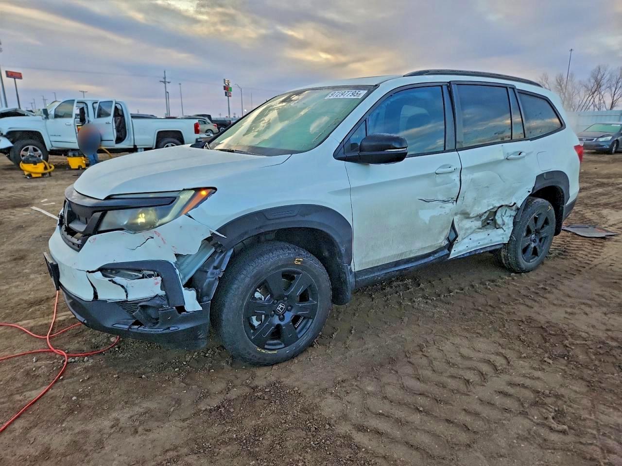 2022 Honda Pilot Trailsport VIN: 5FNYF6H81NB022192 Lot: 97297795