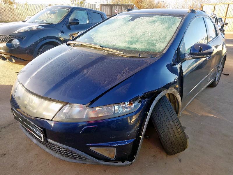 2007 HONDA CIVIC 1.8 I-VTEC EX 5DR I-SHIFT AUTO for sale at Copart SANDY