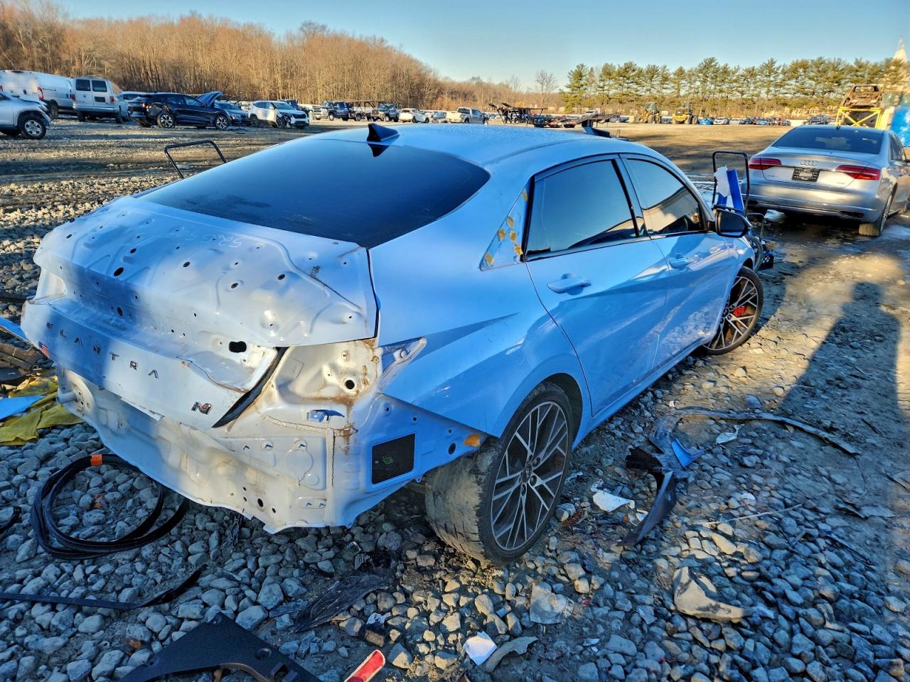 2023 Hyundai Elantra N VIN: KMHLW4AK8PU010342 Lot: 97174135