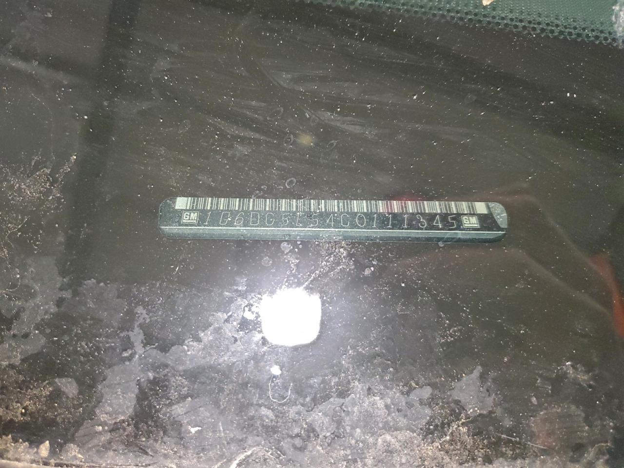 2012 Cadillac Cts VIN: 1G6DC5E54C0111345 Lot: 95533555