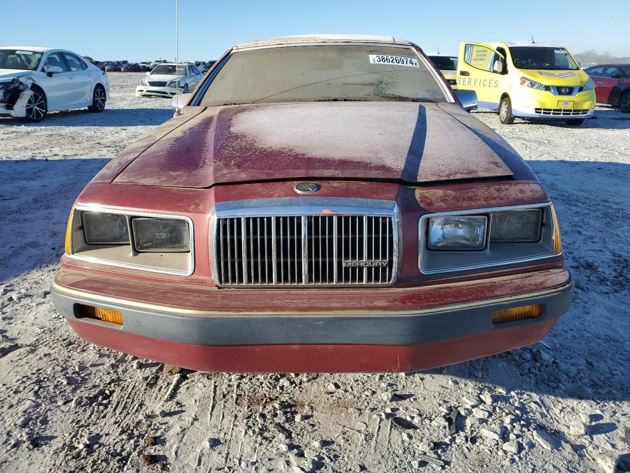 1MEBP9238EH630310 1984 Mercury Cougar