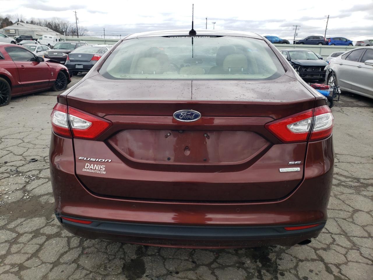 3FA6P0HD7GR286734 FORD FUSION 2016