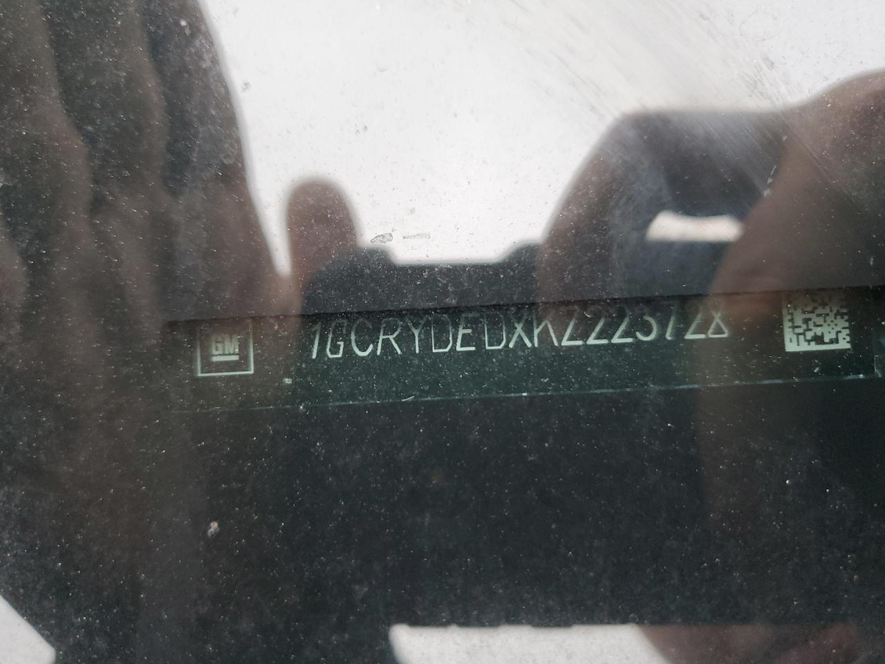 1GCRYDEDXKZ223728 CHEVROLET ALL Models 2019