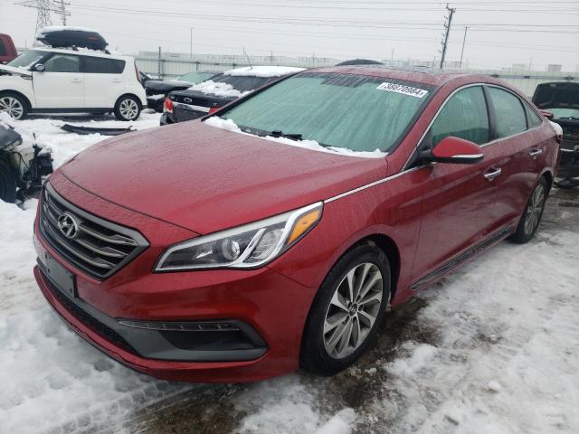 Lot #2339157309 2016 HYUNDAI SONATA SPO salvage car