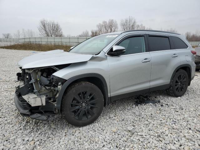 VIN 5TDJZRFH6KS577904 2019 Toyota Highlander, SE no.1