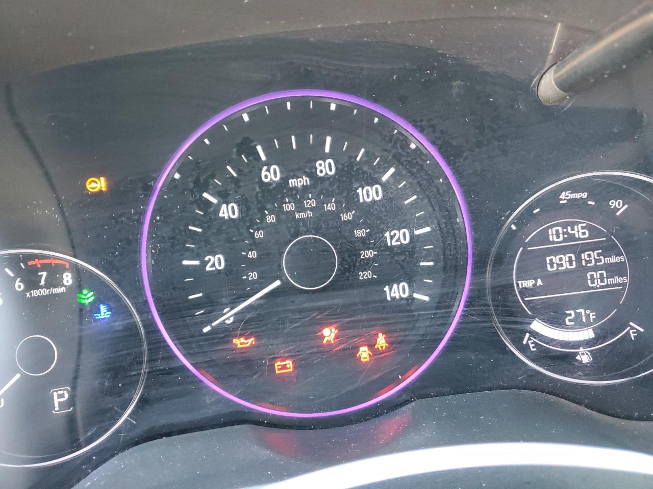 3CZRU5H33KG706072 HONDA HR-V 2019