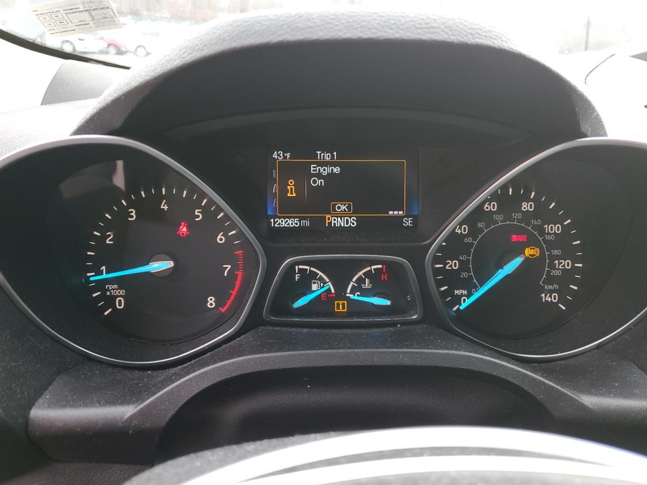 1FMCU0F78HUC70860 FORD ESCAPE 2017