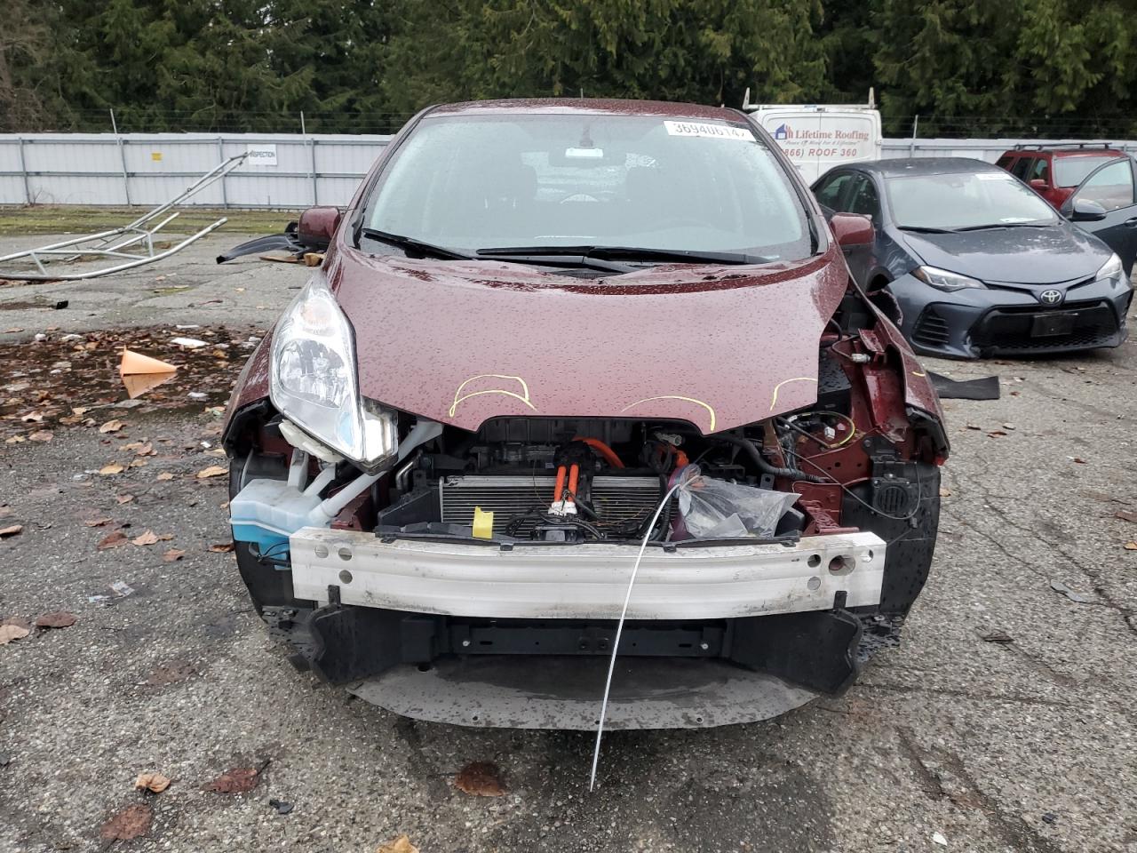 1N4BZ0CP6GC307260 NISSAN LEAF 2016