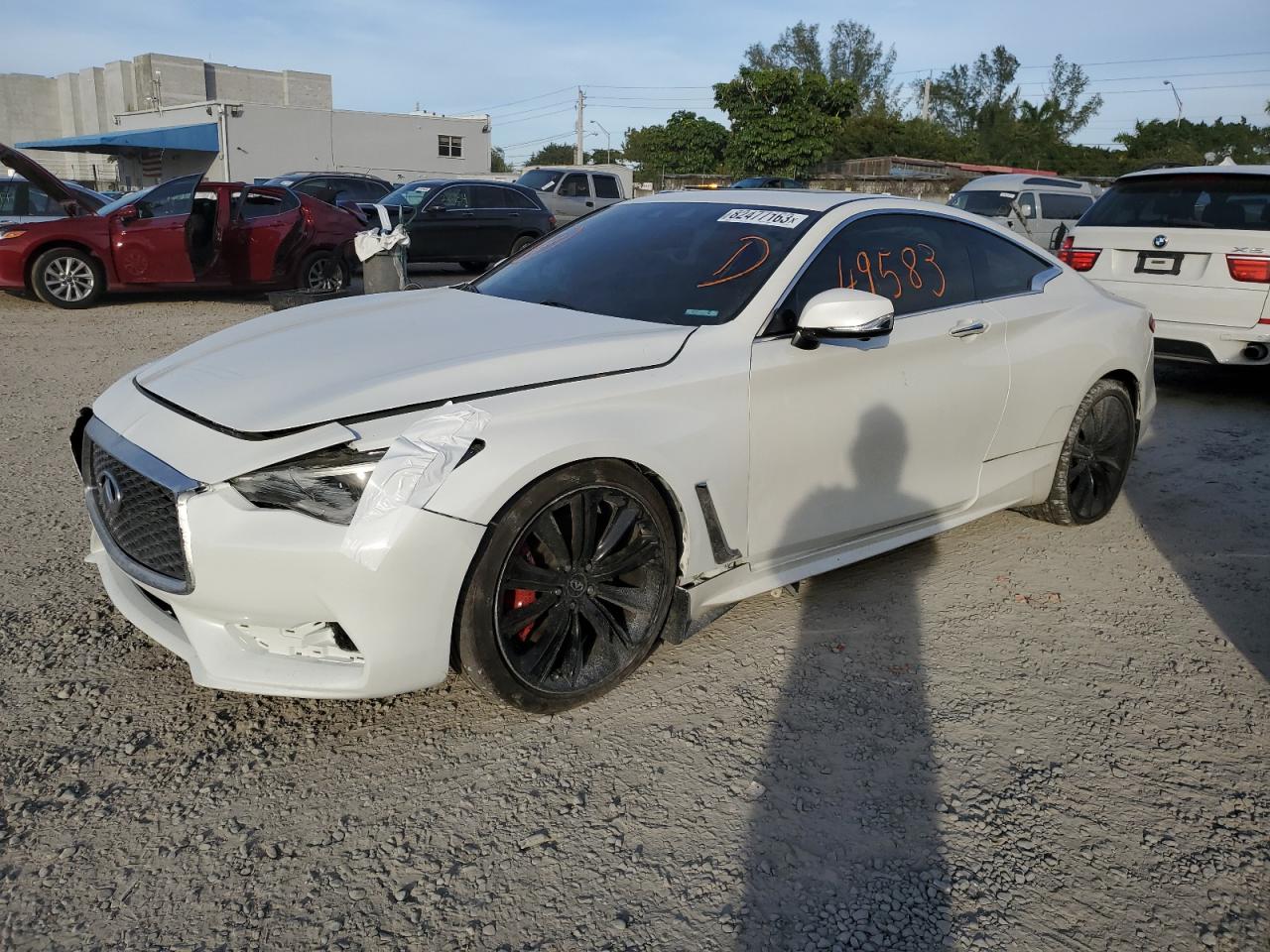 2018 Infiniti Q60 Red Sport 400 vin: JN1FV7EL6JM631436