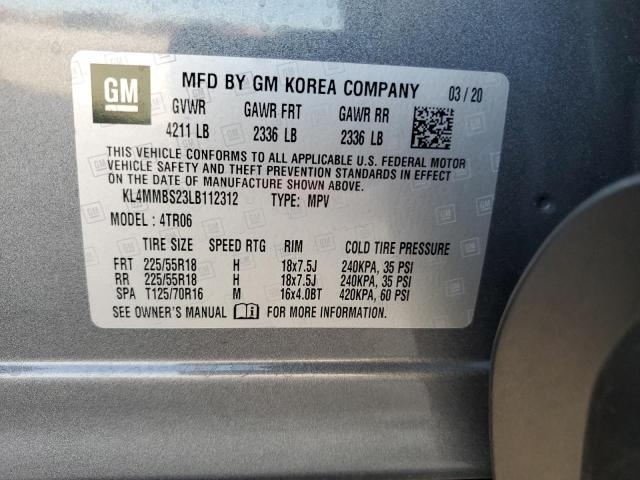 KL4MMBS23LB112312 2020 BUICK ENCORE, photo no. 12