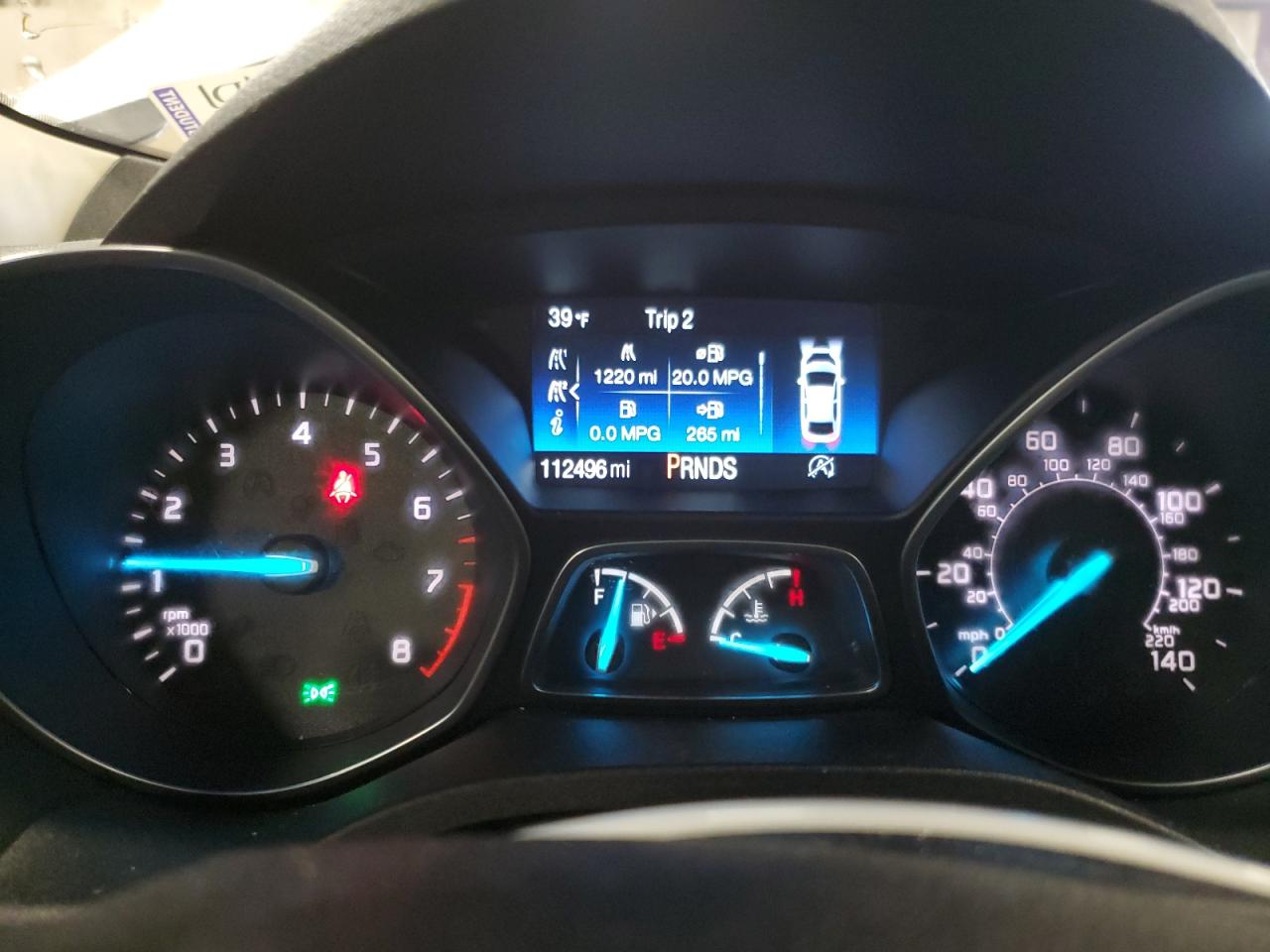 1FMCU9G97HUA00314 FORD ESCAPE 2017