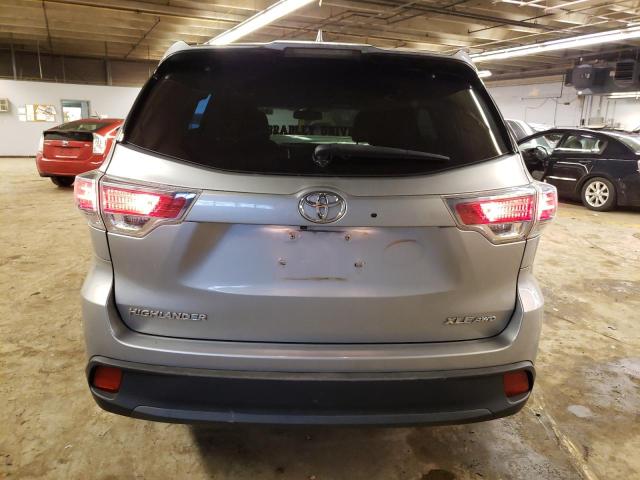 VIN 5TDJKRFH5FS215508 2015 Toyota Highlander, Xle no.6