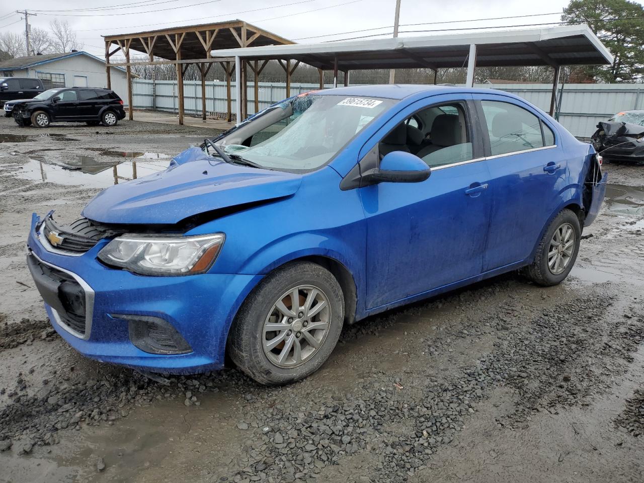 2017 Chevrolet Sonic Lt vin: 1G1JD5SH9H4165499