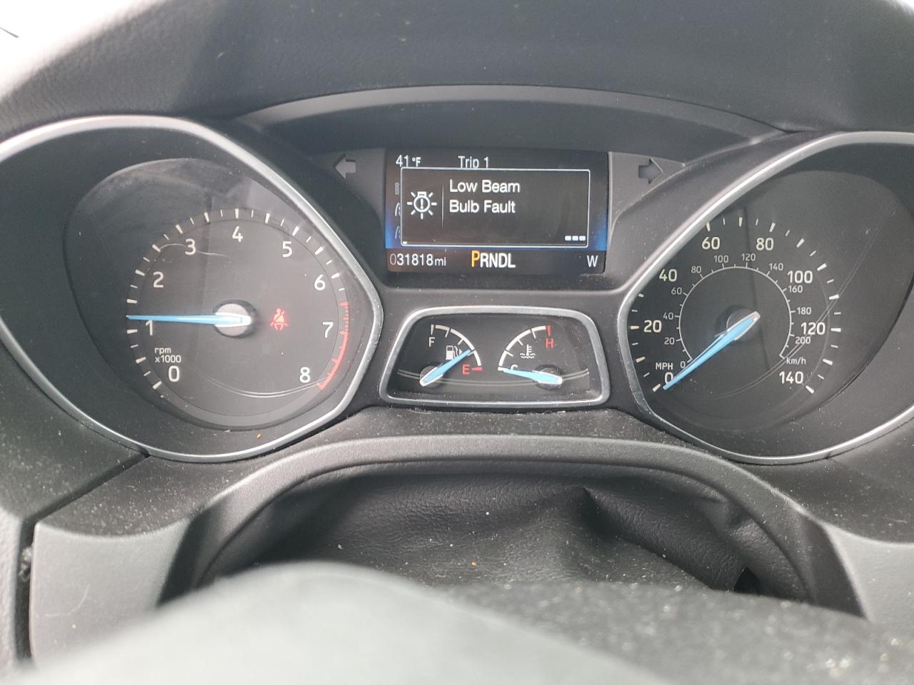 1FADP3F27HL318138 FORD FOCUS 2017