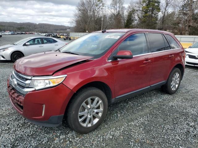 Lot #2371436572 2014 FORD EDGE LIMIT salvage car