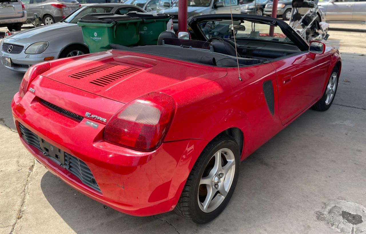 JTDFR320X10027562 2001 Toyota Mr2 Spyder