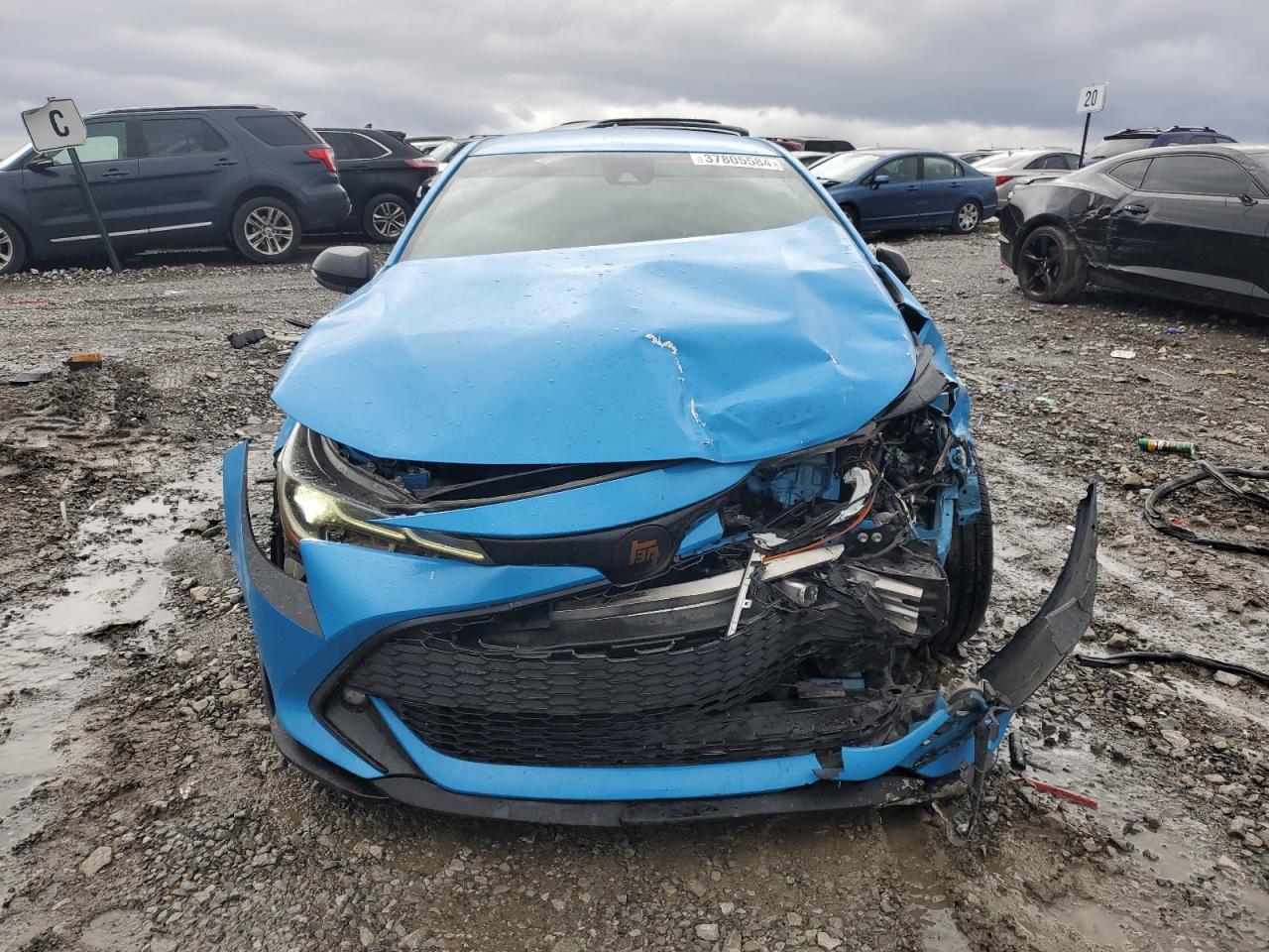 JTNK4RBE3K3003448 TOYOTA COROLLA 2019