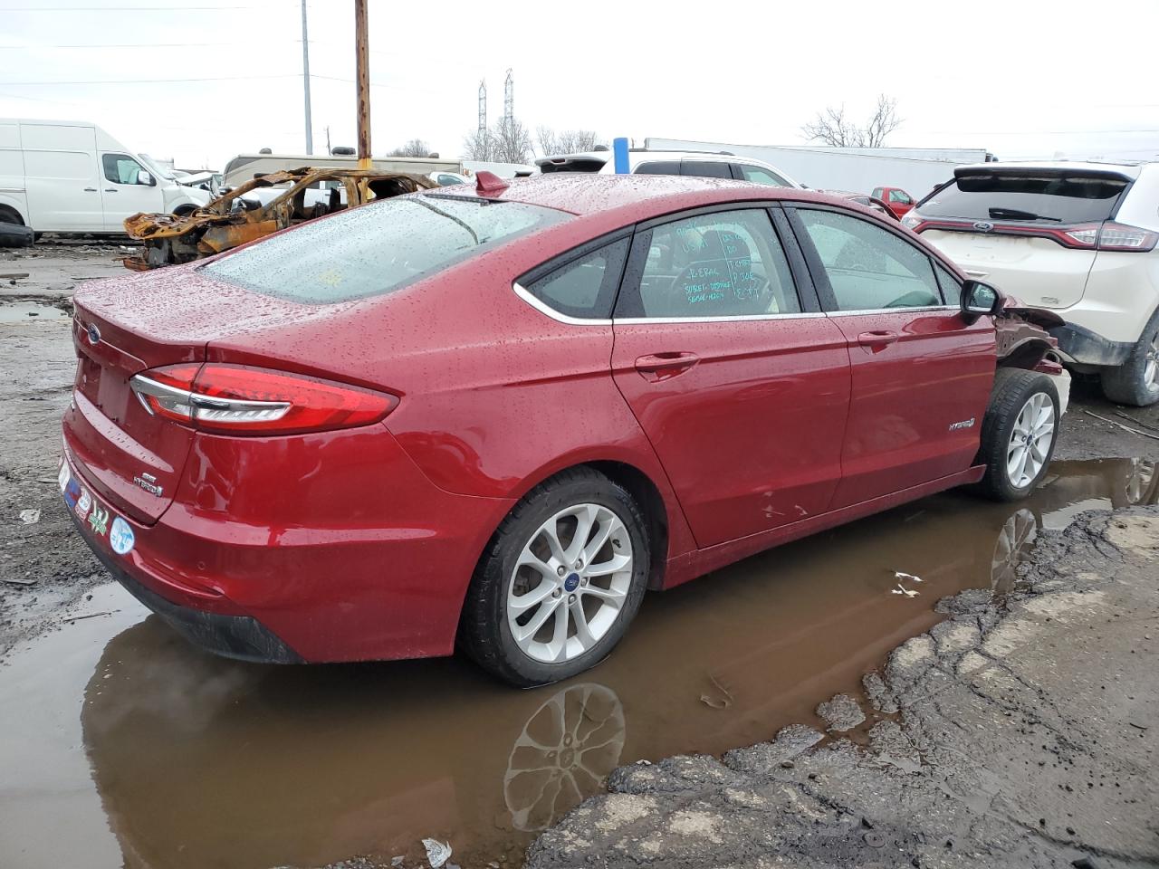 3FA6P0LU7KR197035 FORD FUSION 2019