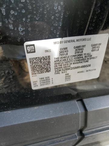 2021 GMC YUKON 1GKS2BKD5MR488026