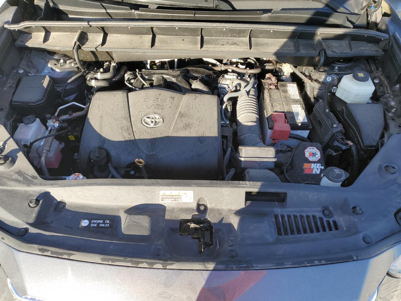 5TDYZRAH2NS540262 TOYOTA HIGHLANDER 2022