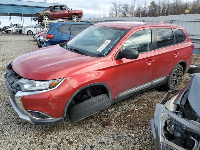 Lot #2459765000 2017 MITSUBISHI OUTLANDER salvage car