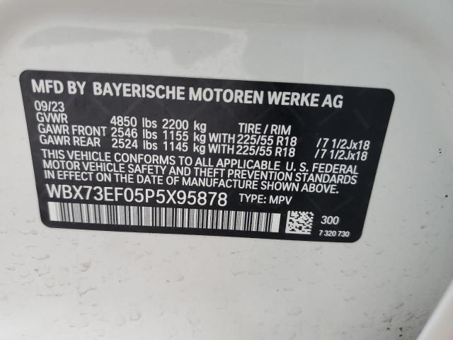 VIN JM3KFADM1J0352412 2023 BMW X1 no.12