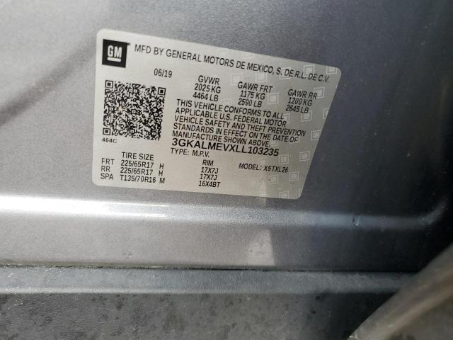 2020 GMC TERRAIN SL - 3GKALMEVXLL103235