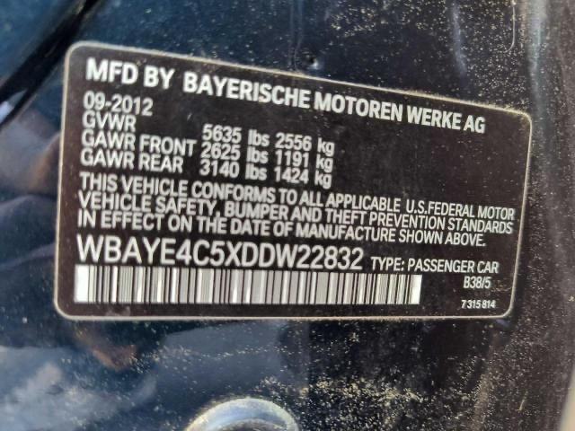 WBAYE4C5XDDW22832 2013 BMW 740 Li