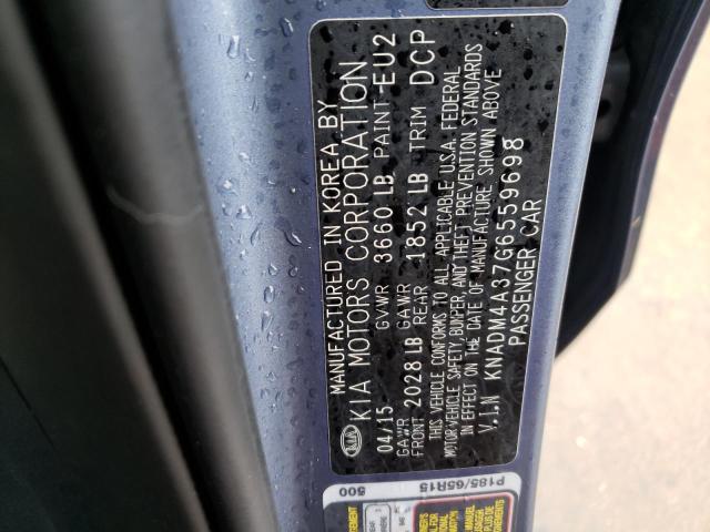 2016 KIA RIO LX - KNADM4A37G6559698