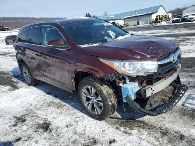 VIN 5TDJKRFH3FS192729 2015 Toyota Highlander, Xle no.4