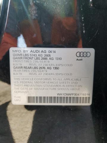 VIN WA1CMAFP3EA119314 2014 Audi Q5, Tdi Premium Plus no.13