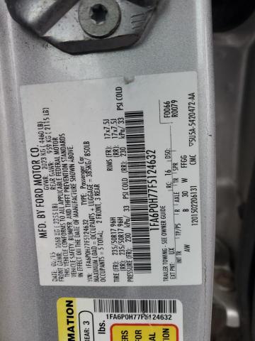 1FA6P0H77F5124632 | 2015 FORD FUSION SE