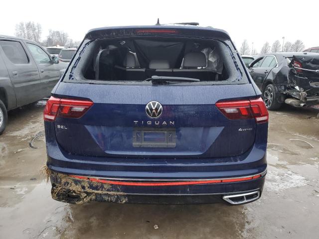 2022 Volkswagen Tiguan Sel R-Line VIN: 3VV4B7AXXNM134228 Lot: 38283714