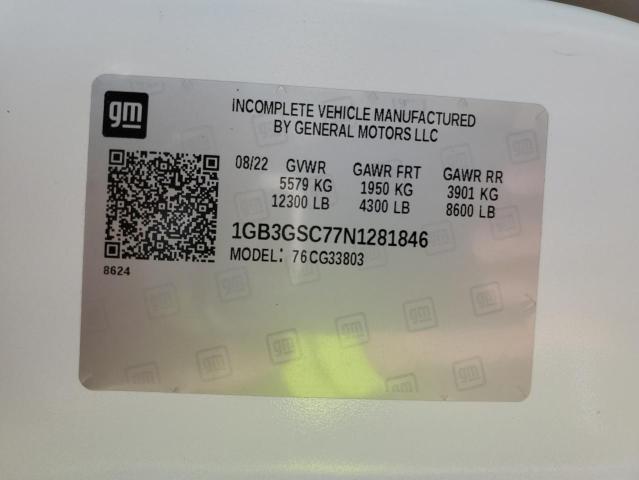 1GB3GSC77N1281846 2022 CHEVROLET EXPRESS