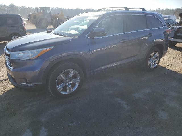 VIN 5TDYKRFH8FS118673 2015 Toyota Highlander, Limited no.1