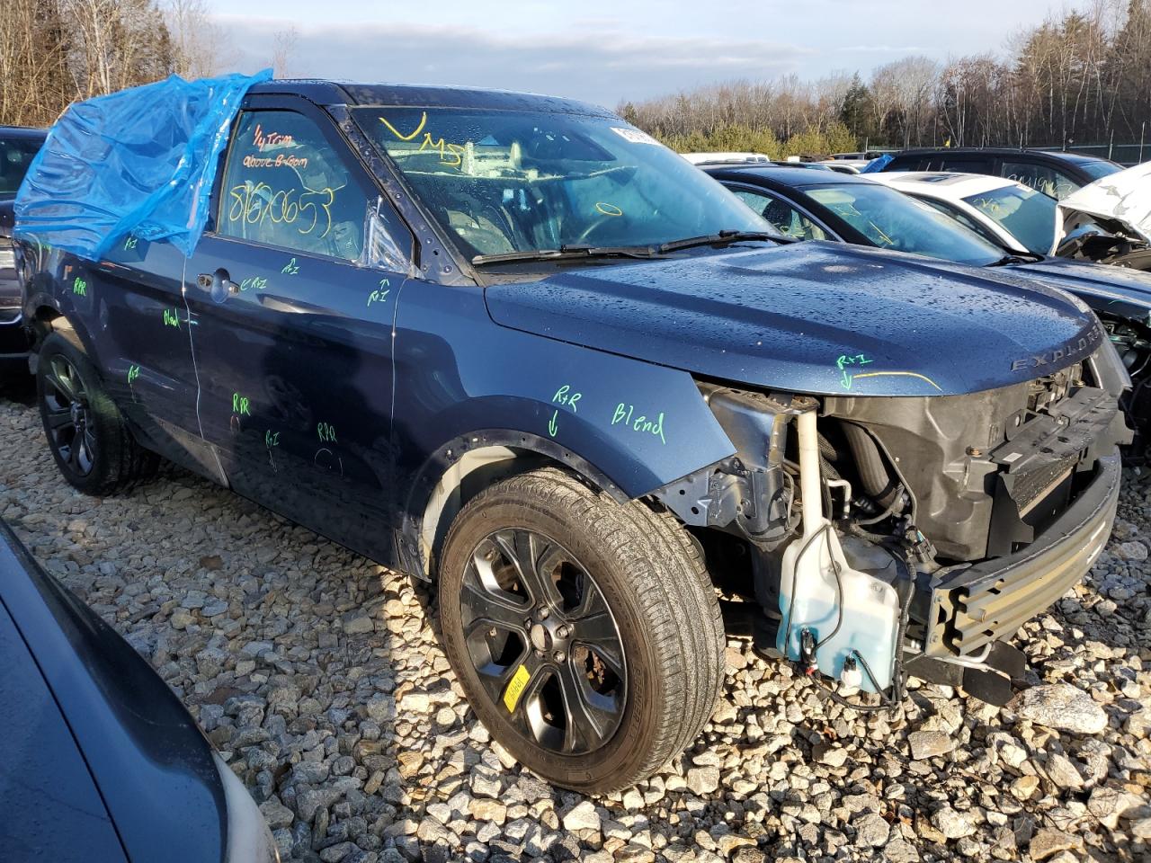 1FM5K8GT2JGA62065 FORD EXPLORER 2018