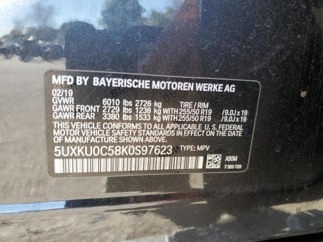 5UXKU0C58K0S97623 2019 BMW X6 - Image 14