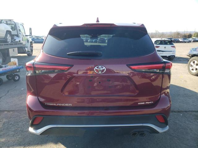 VIN 5TDJZRBH0MS097236 2021 Toyota Highlander, Xse no.6