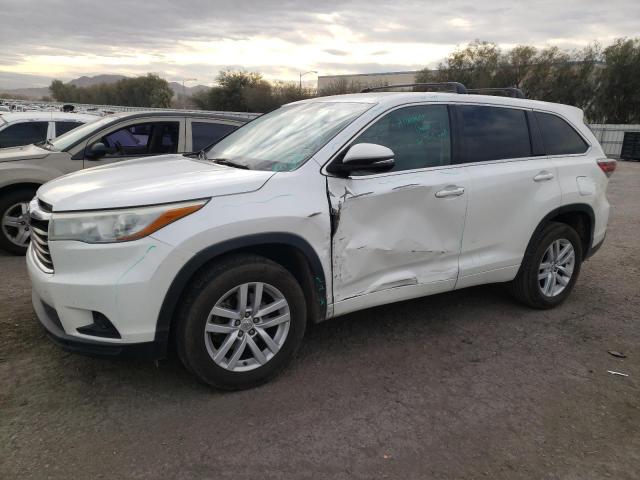 VIN 5TDZARFH2FS012436 2015 Toyota Highlander, LE no.1