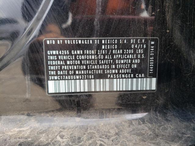 2016 VOLKSWAGEN GOLF SPORT - 3VWC17AUXGM522188