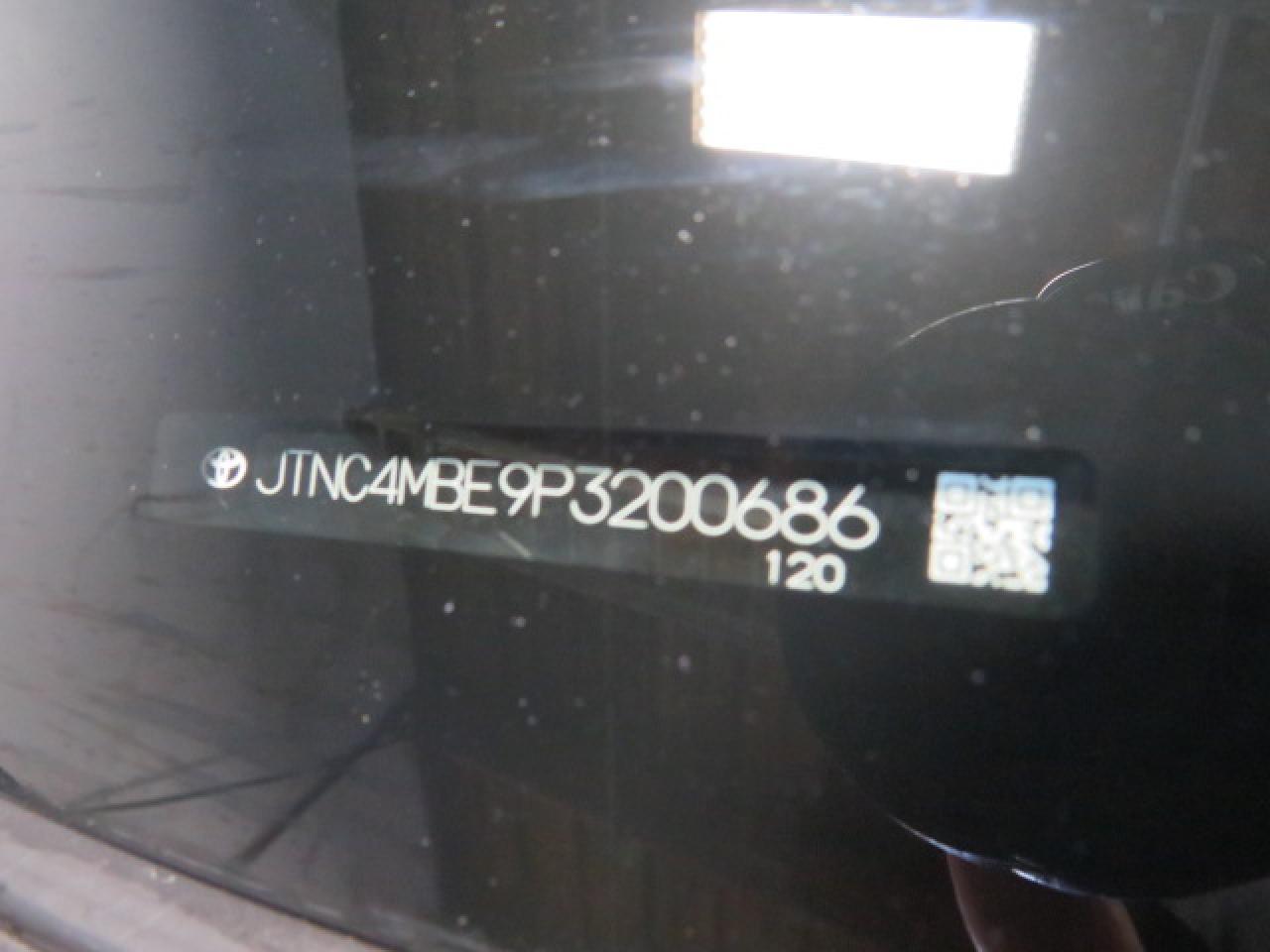VIN: JTNC4MBE9P3200686 2023 TOYOTA COROLLA