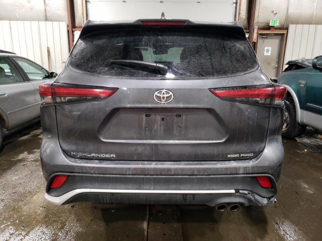 VIN 5TDLZRBH4NS205657 2022 Toyota Highlander, Xse no.6