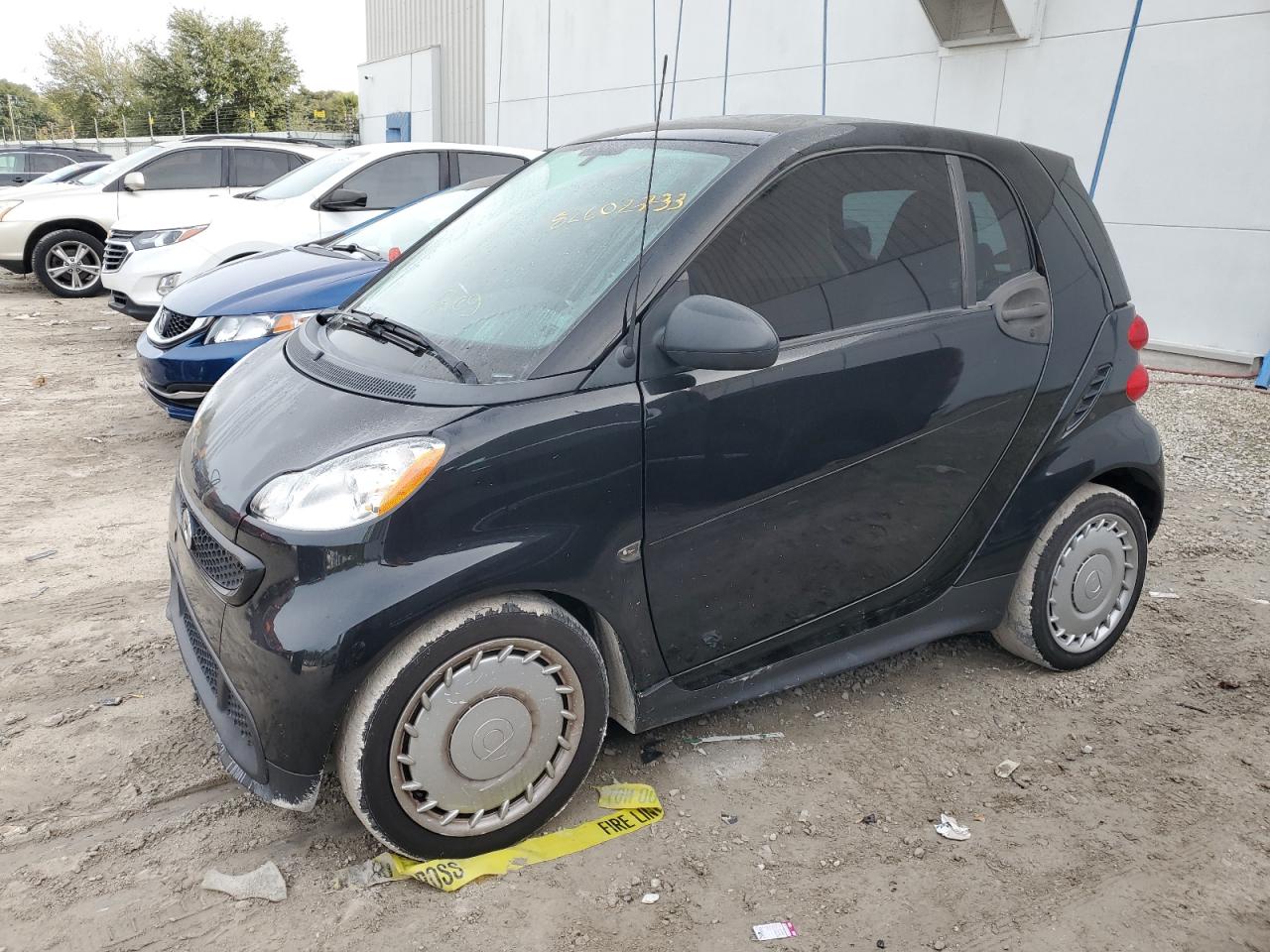 2015 Smart Fortwo at FL - Apopka, Copart lot 82602733