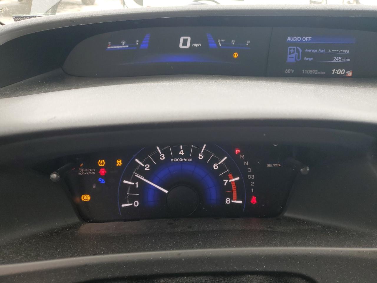 2HGFG3B52DH521238 2013 Honda Civic Lx