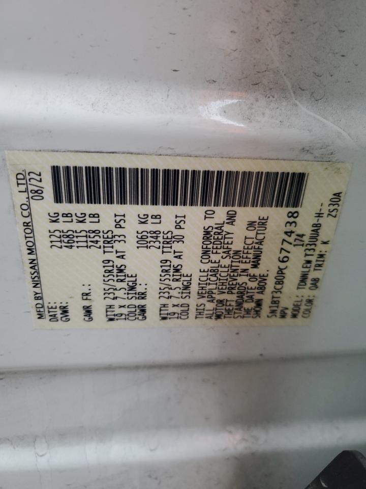 5N1BT3CB0PC677438 NISSAN ROGUE 2023